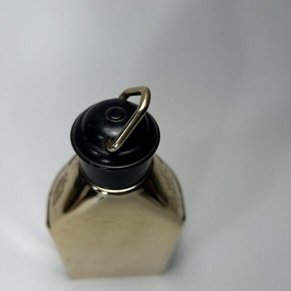 Vintage Old Spice Ships Lantern Decanter Green Gold Glass Bottle EMPTY E2 - Picture 4 of 4